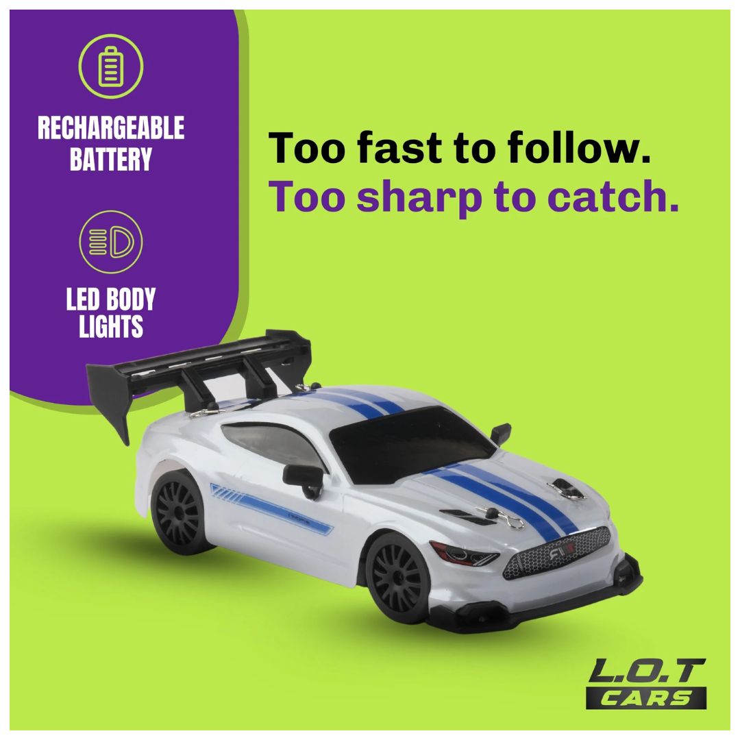 L.O.T: Ghost - RC Drift Cars - Street White 1:24