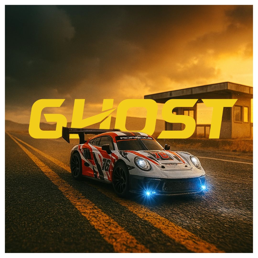 L.O.T: Ghost - RC Drift Cars - Burnout Red 1:24