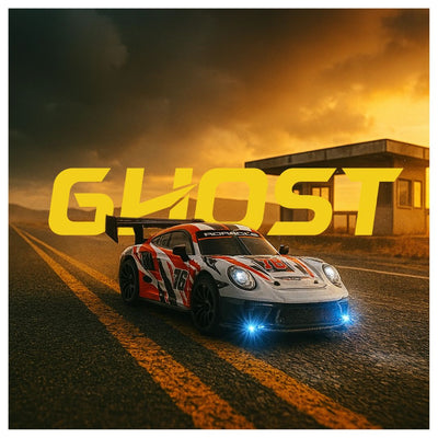 L.O.T: Ghost - RC Drift Cars - Burnout Red 1:24