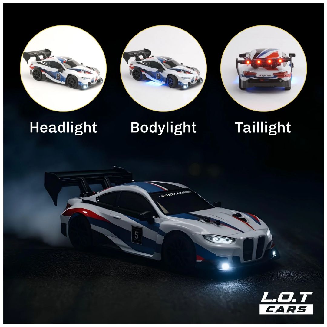 L.O.T: Ghost - RC Drift Cars - UG White 1:24