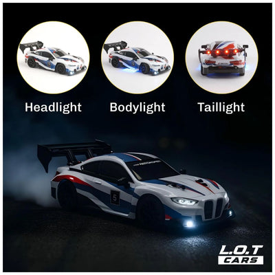 L.O.T: Ghost - RC Drift Cars - UG White 1:24