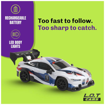 L.O.T: Ghost - RC Drift Cars - UG White 1:24