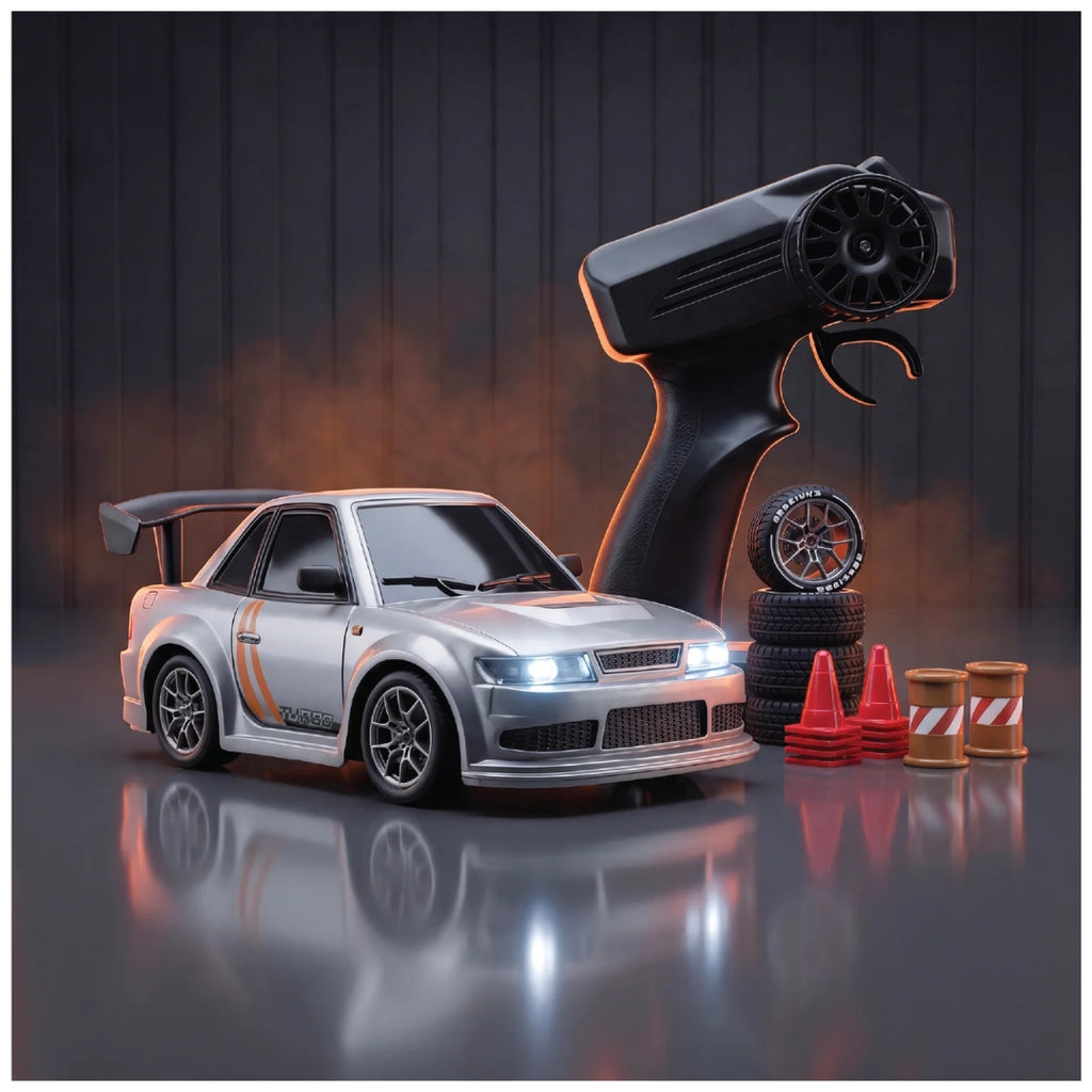 L.O.T RC Cars - Zipp Turbo - Grey