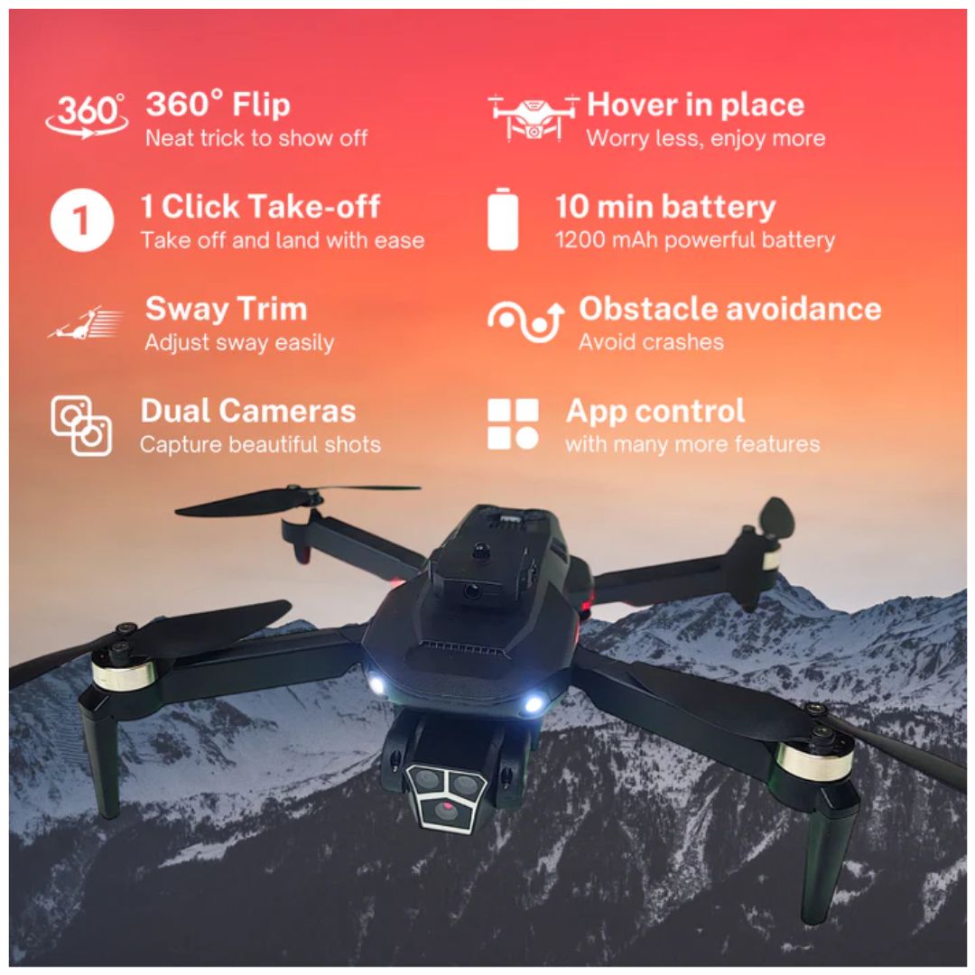 L.O.T Aviation McCloud - BLDC Remote Control Toy Drone