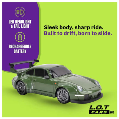 L.O.T RC Drift Car: Flare -Burnout Green