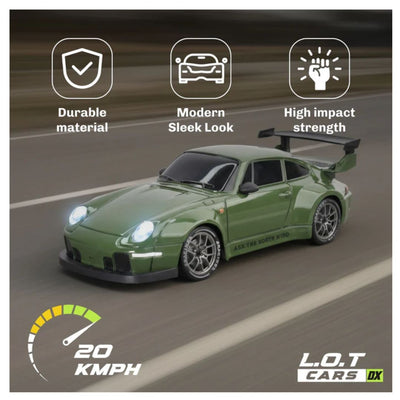 L.O.T RC Drift Car: Flare -Burnout Green