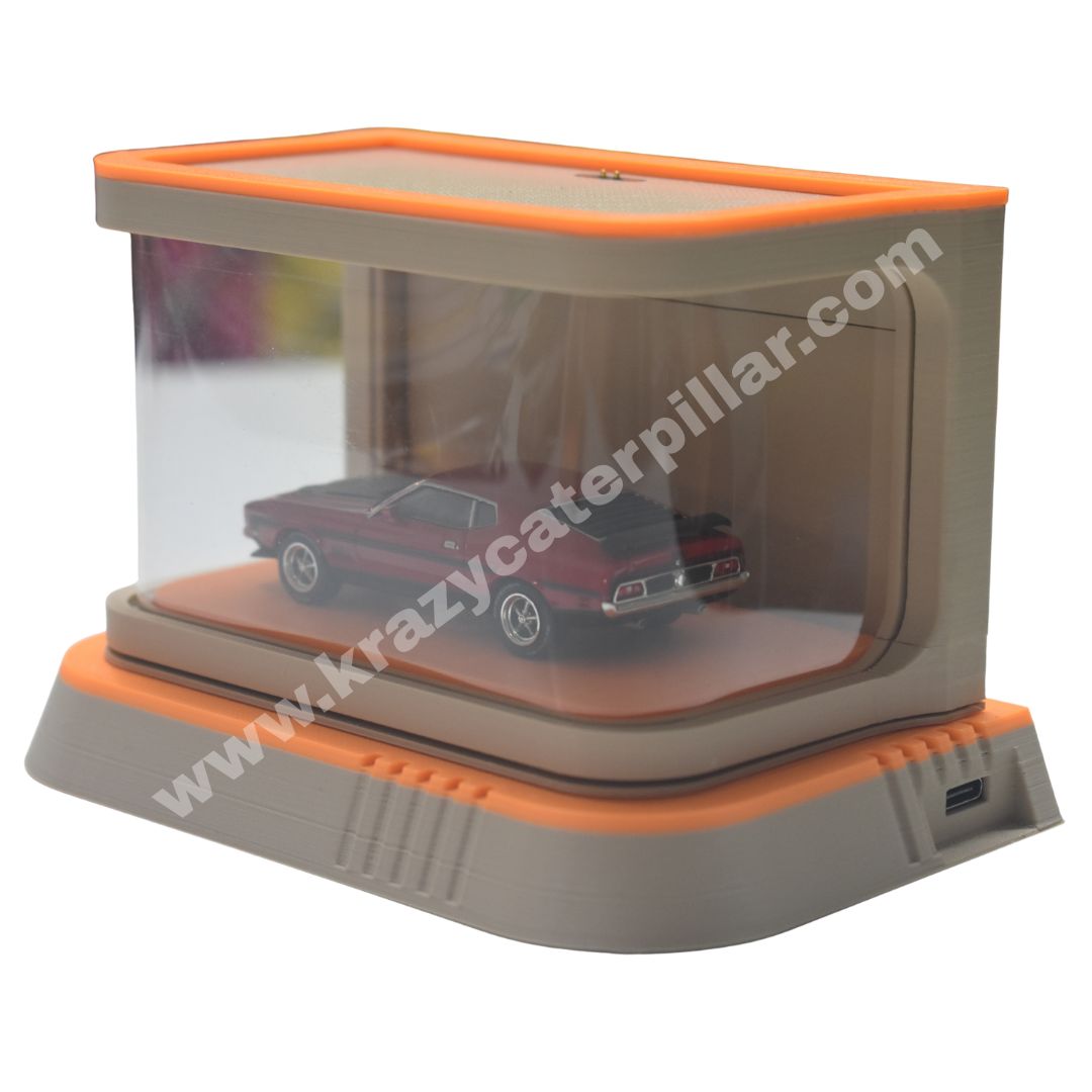 Single Display Box Set LED Single Display Case For Die-Cast Scale Mode 1:64 (Without Base Pla ...