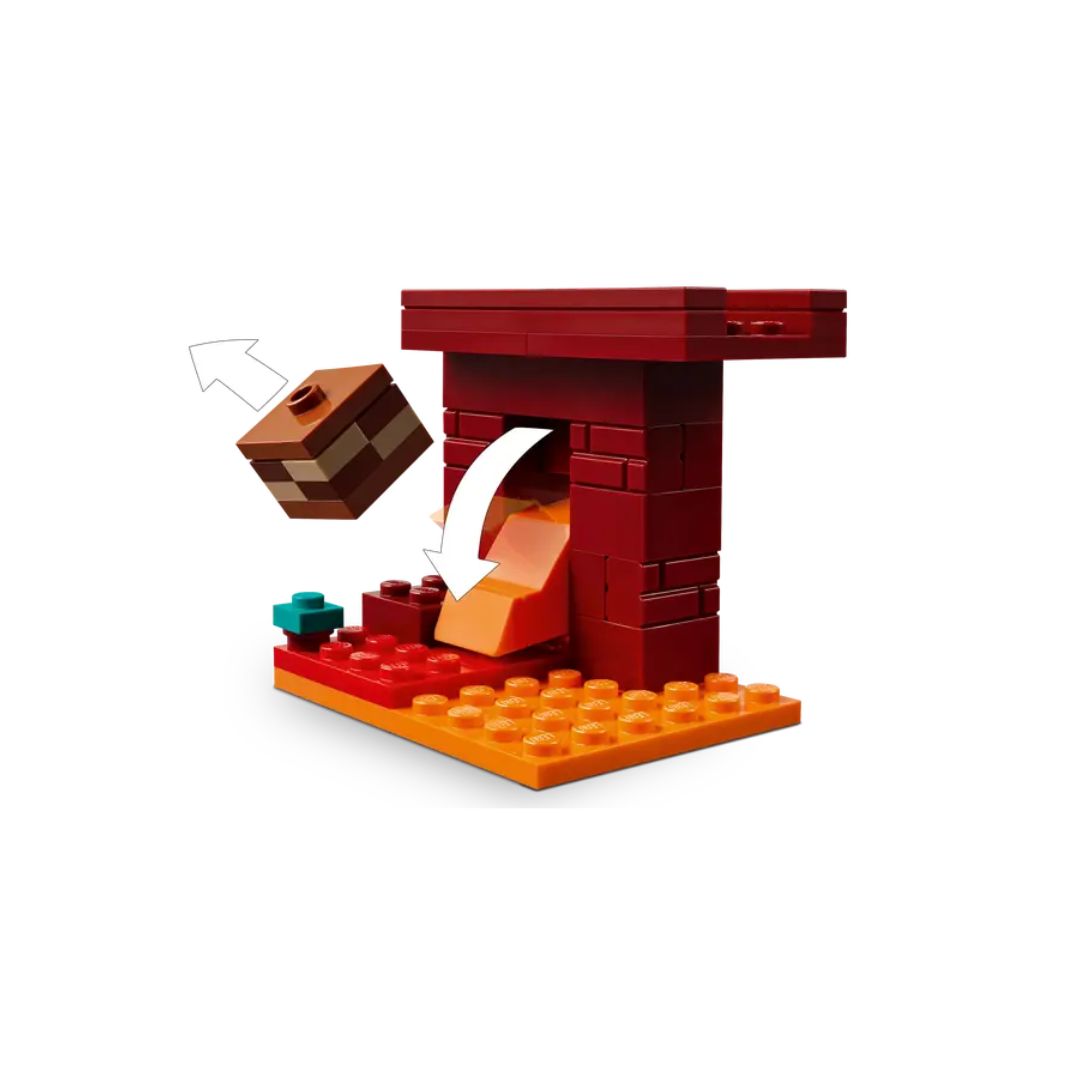 LEGO Minecraft #21266: The Nether Lava Battle