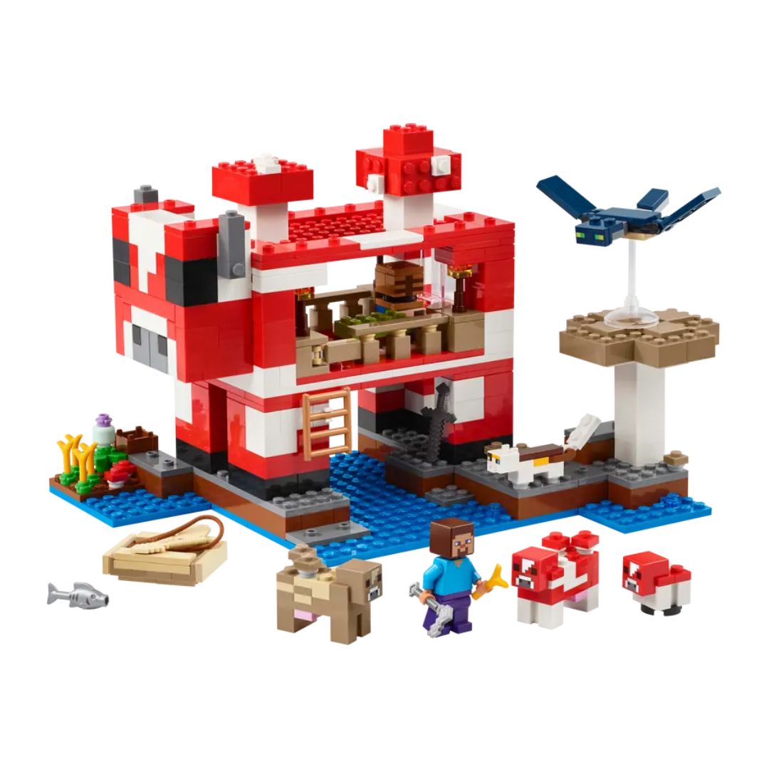 LEGO Minecraft #21270: The Mooshroom House