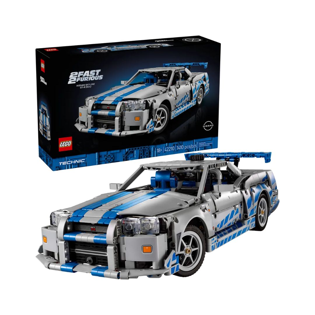 LEGO Technic #42210 : 2 Fast 2 Furious Nissan Skyline GT-R (R34) Car