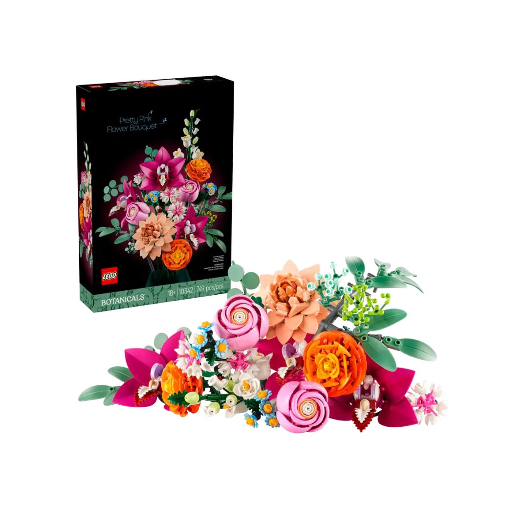 LEGO® Botanicals Collection #10342: Pretty Pink Flower Bouquet