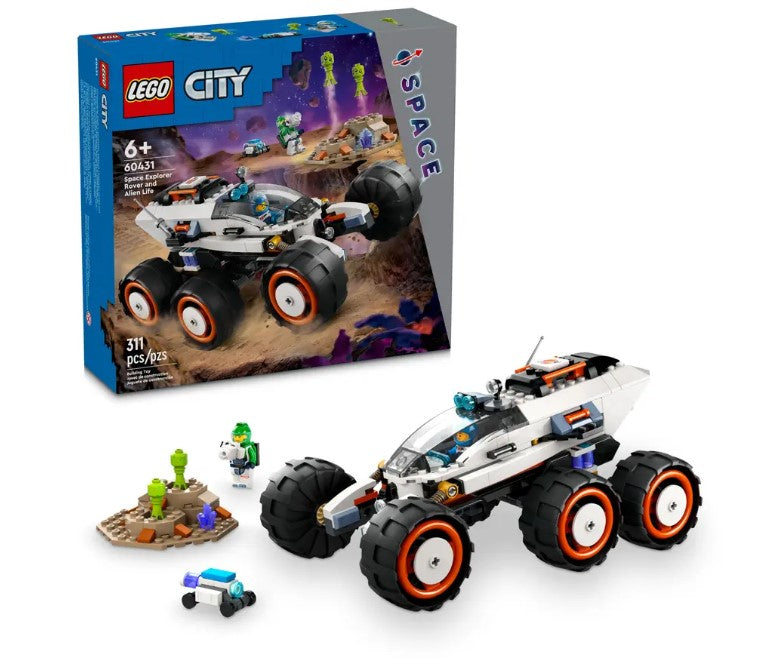 LEGO® City #60431: Space Explorer Rover and Alien Life toy playset