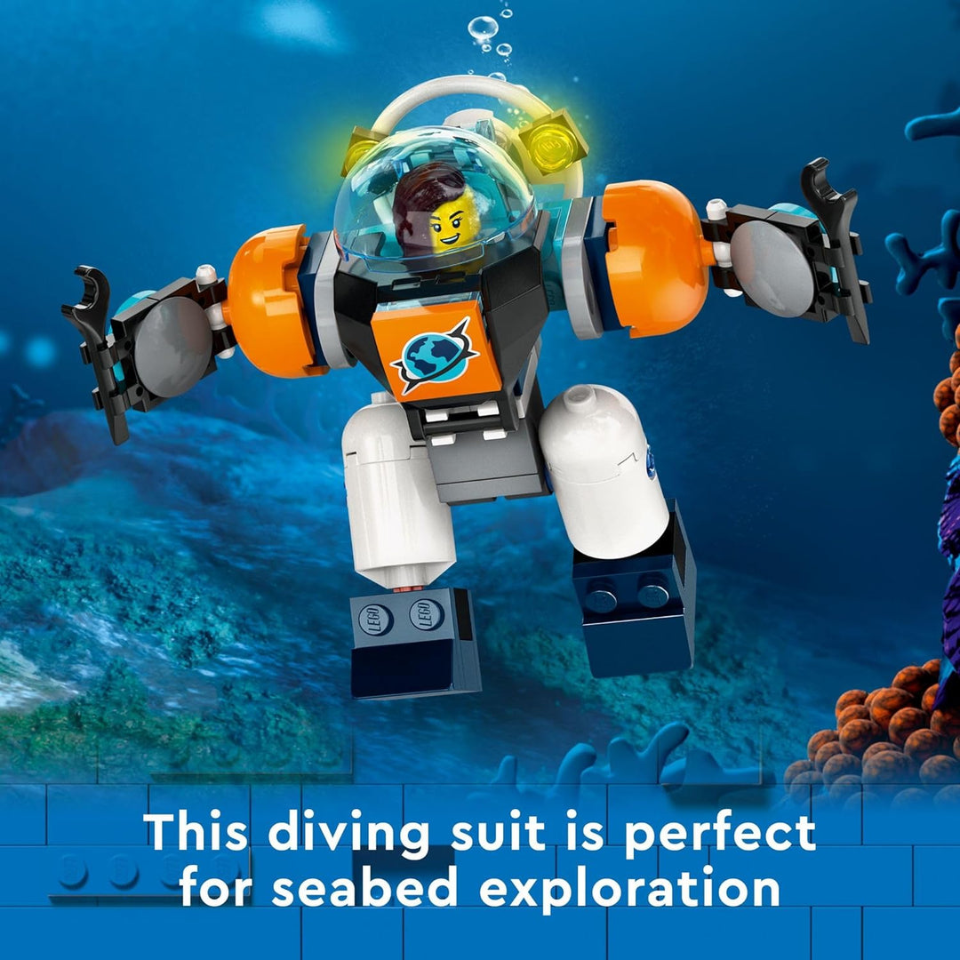 LEGO® City #60379: Deep-Sea Explorer Submarine – Krazy Caterpillar
