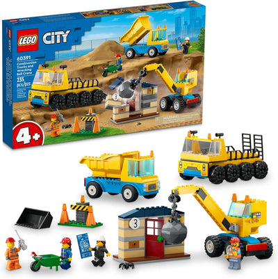 LEGO® City #60391: Construction Trucks and Wrecking Ball Crane