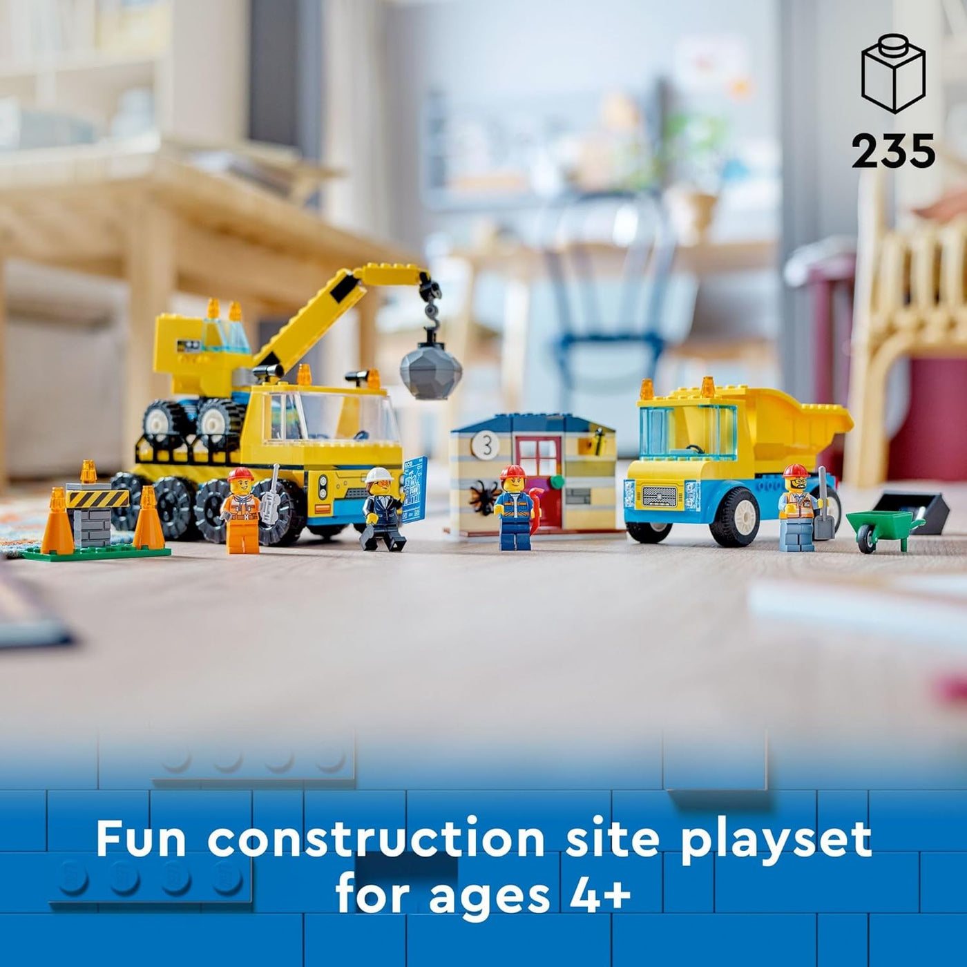 LEGO® City #60391: Construction Trucks and Wrecking Ball Crane