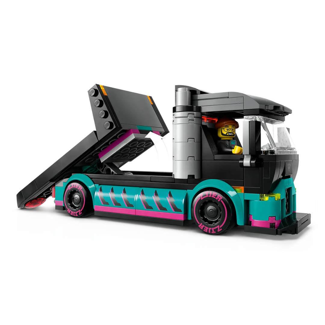 LEGO® City #60406: Race Car and Car Carrier Truck