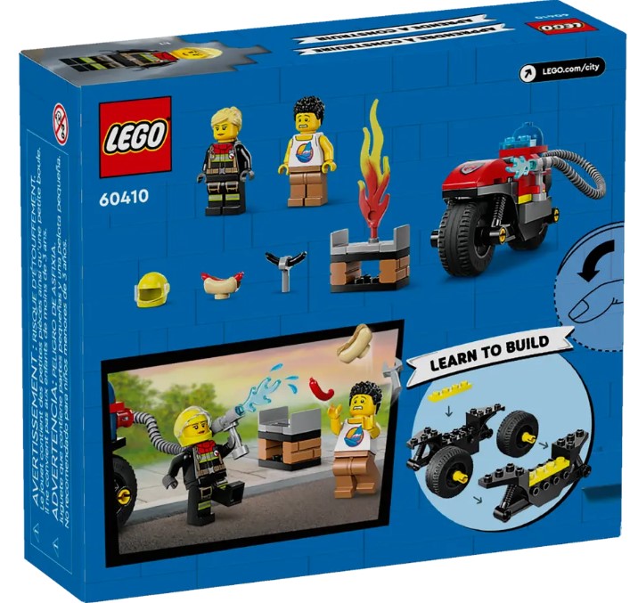 LEGO® City #60410: Fire Rescue Motorcycle