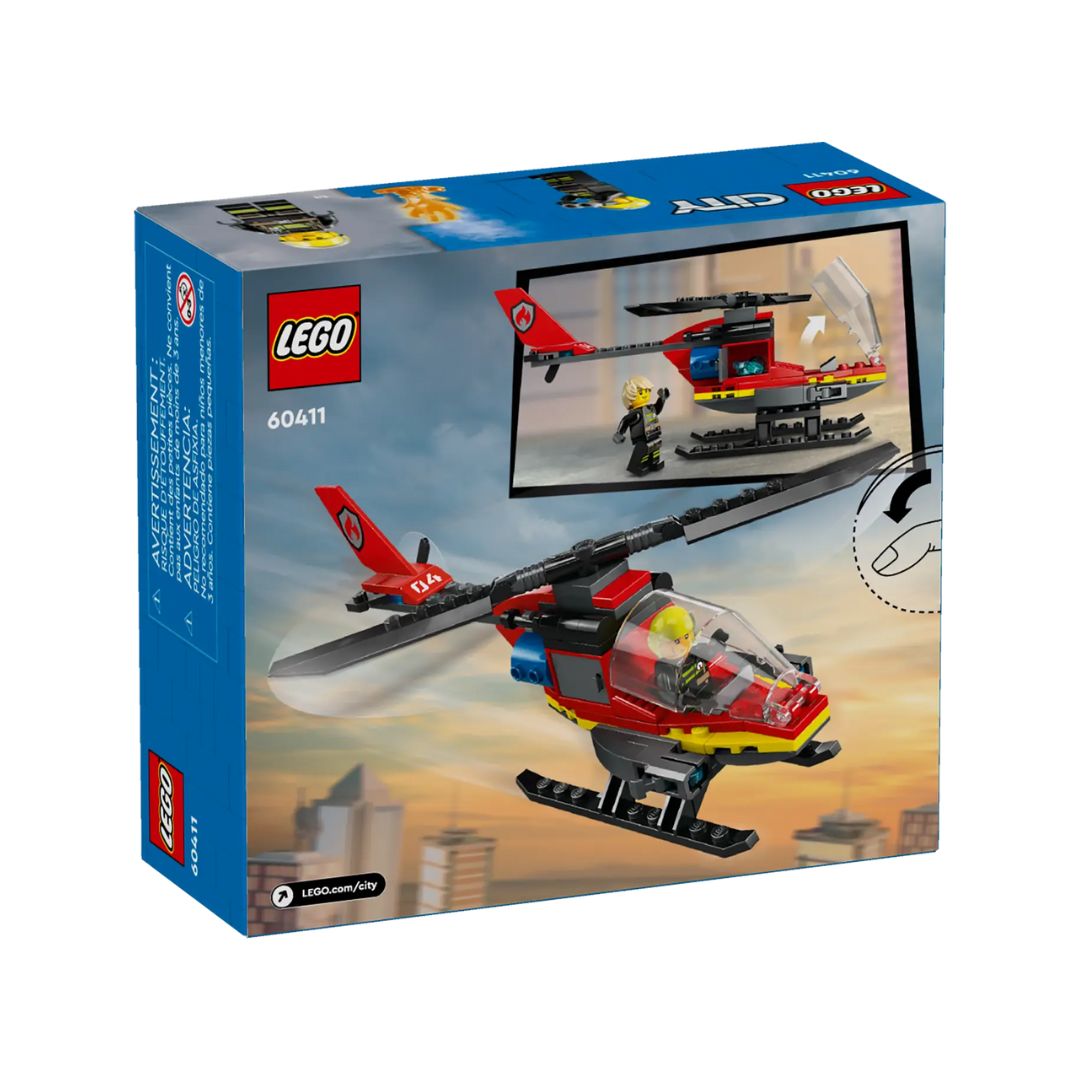 LEGO® City #60411: Fire Rescue Helicopter
