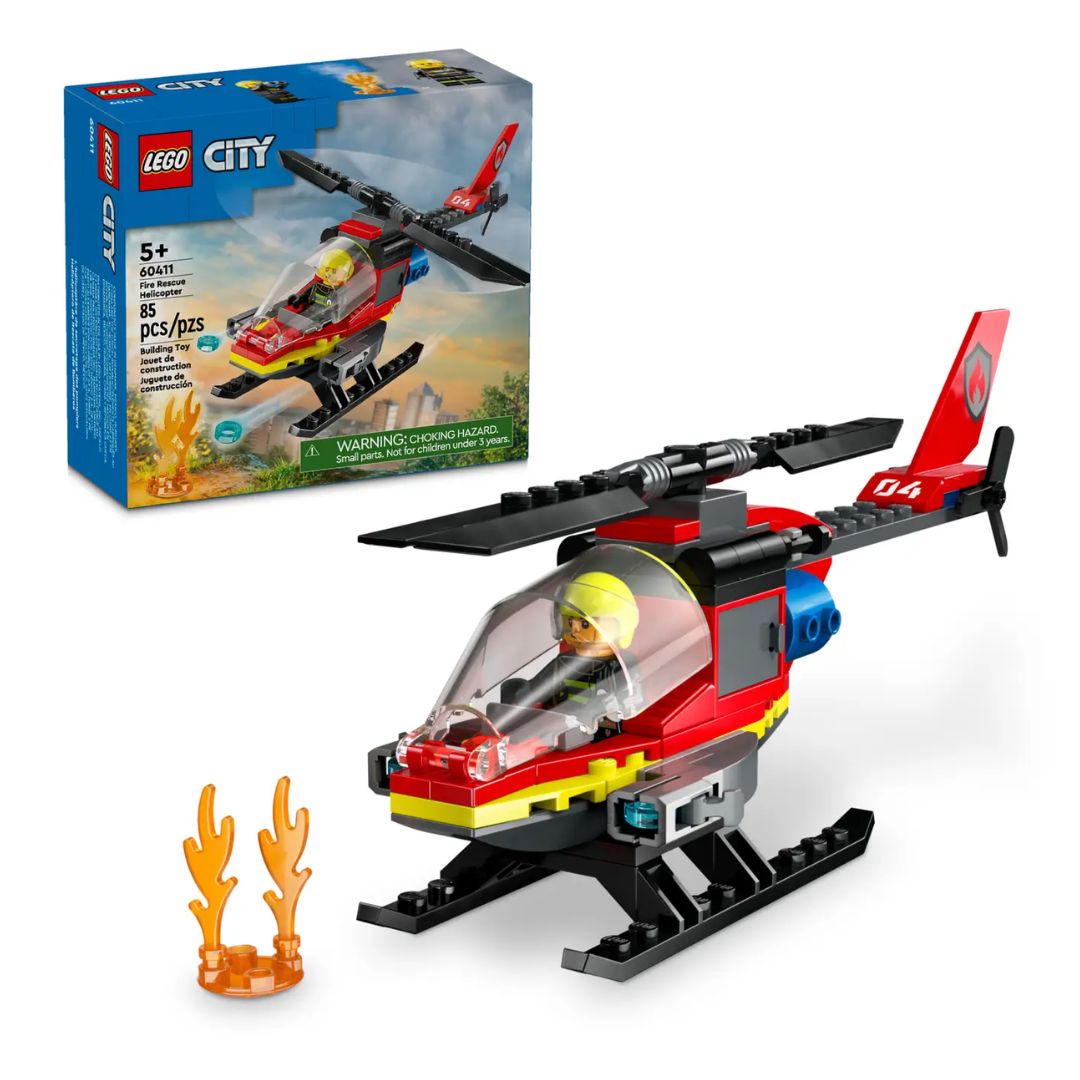 LEGO® City #60411: Fire Rescue Helicopter
