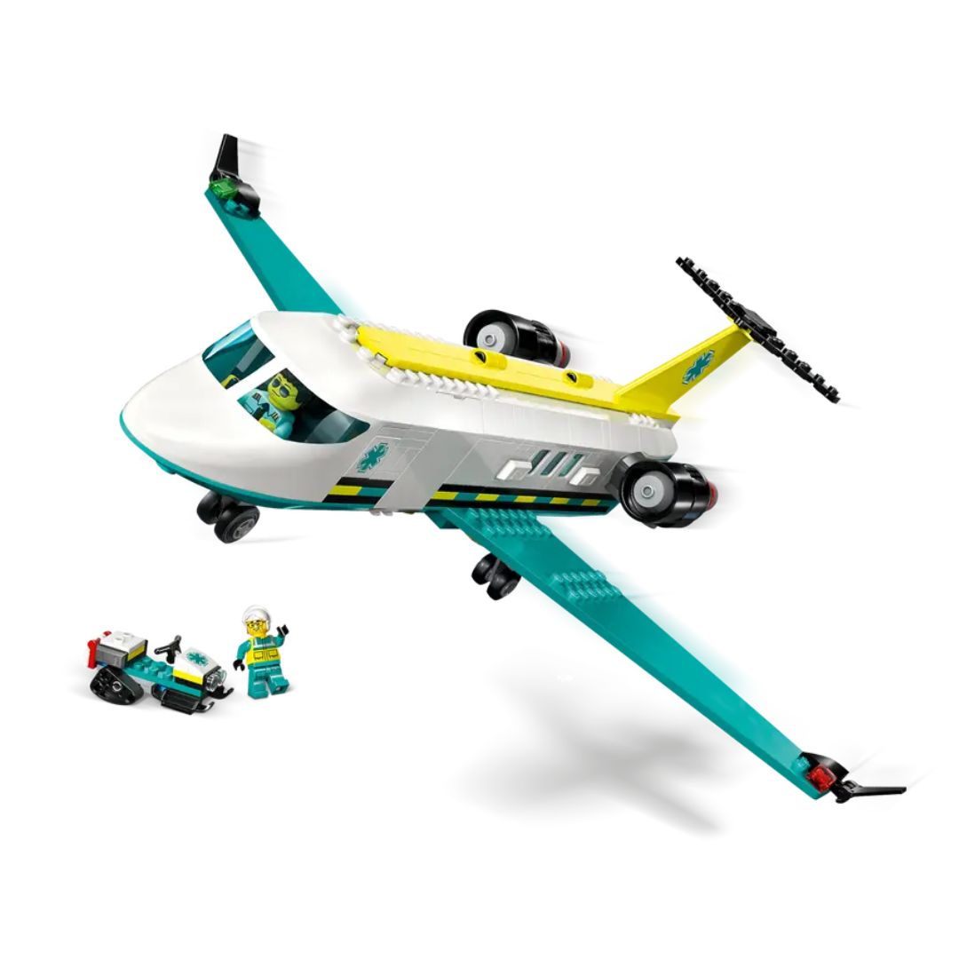 LEGO® City #60465: Emergency Air Ambulance Plane – Krazy Caterpillar