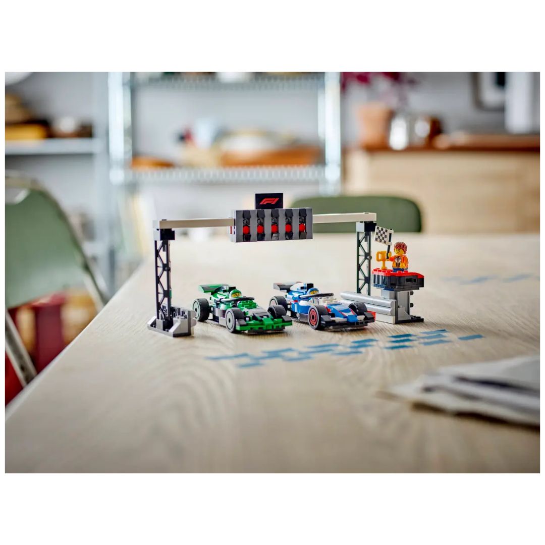 LEGO® City #60474: F1® Grid with VCARB & Sauber Race Cars