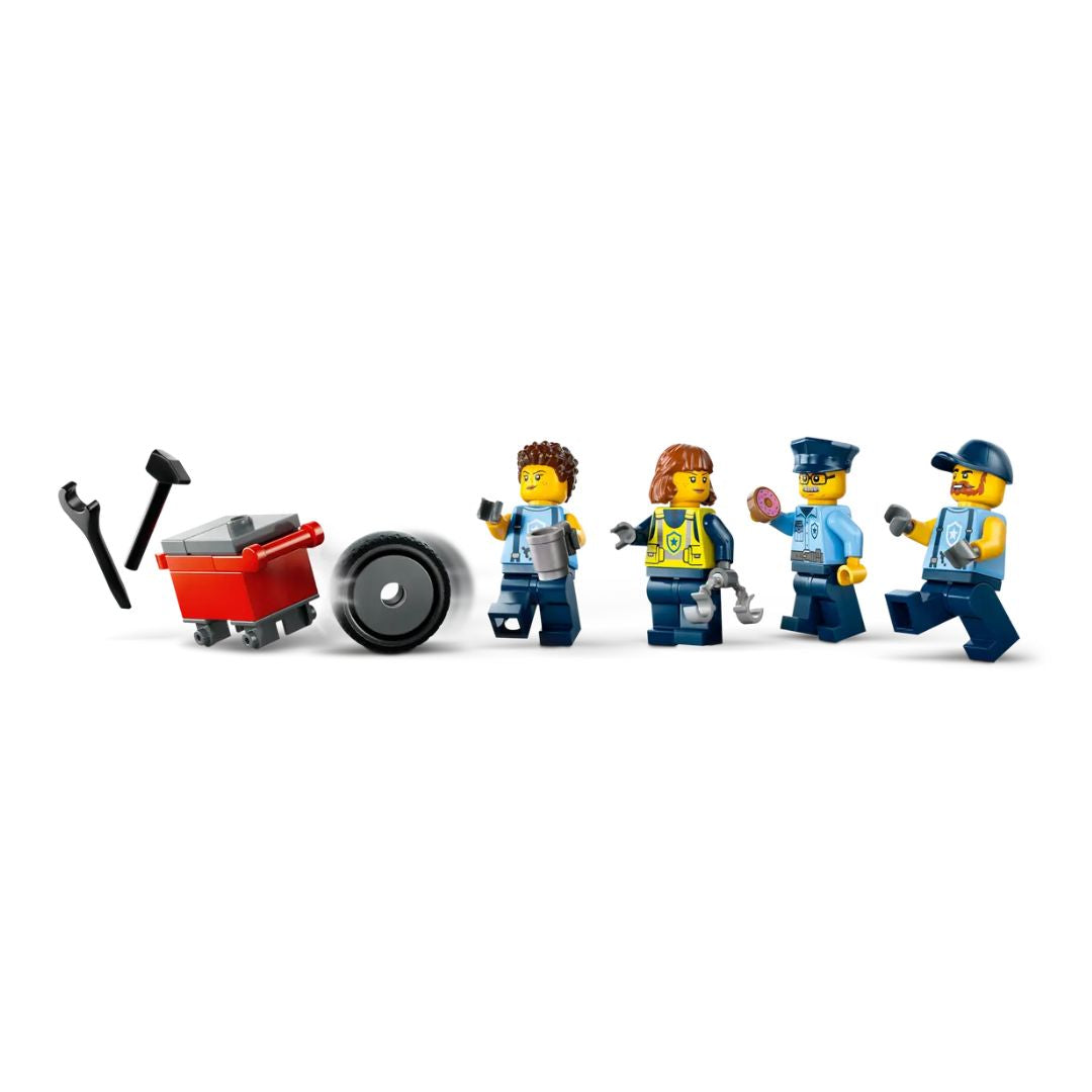 LEGO® City #60457: Custom Police Car Garage