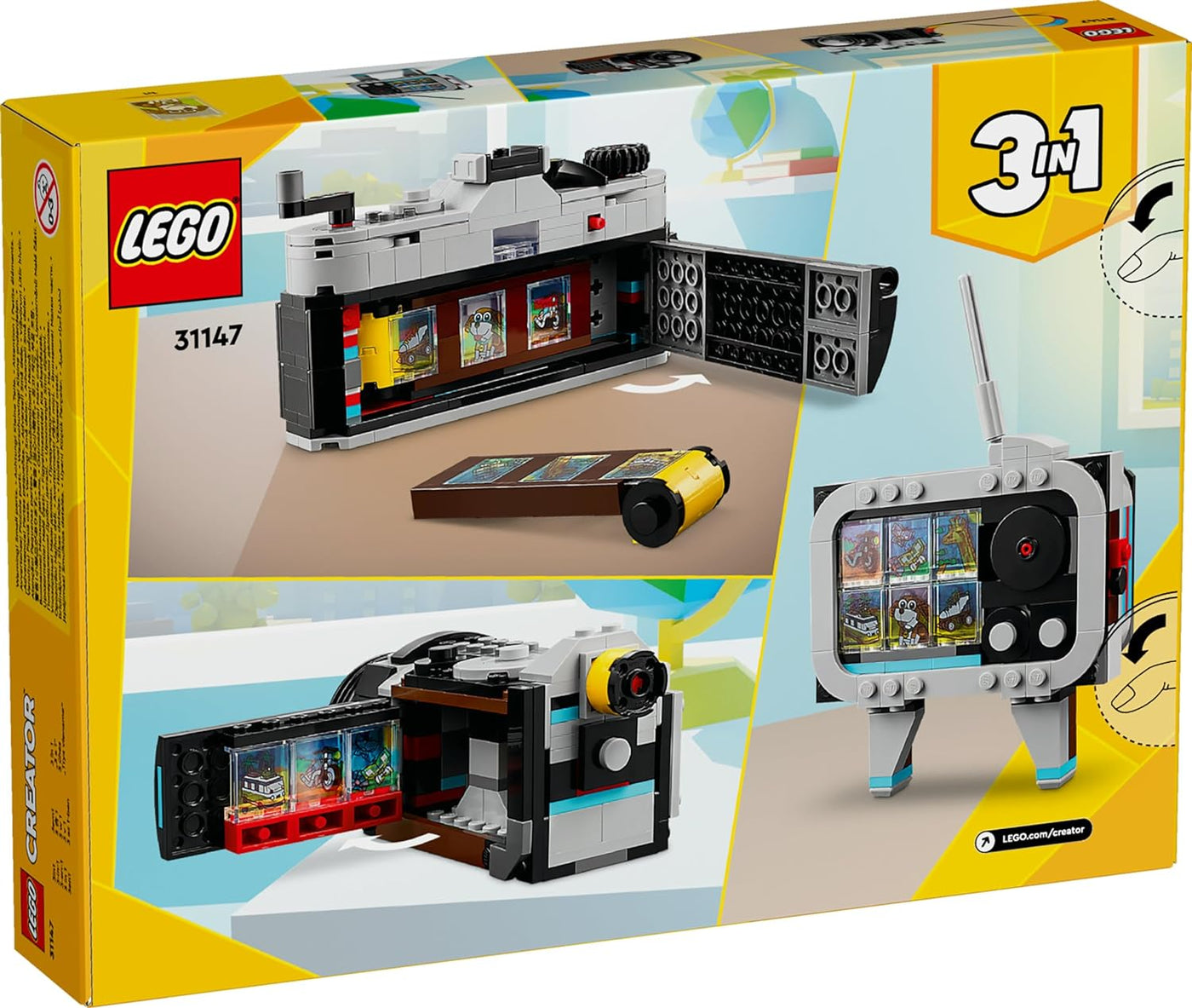 LEGO® Creator 3 In 1 #31147: Retro Camera