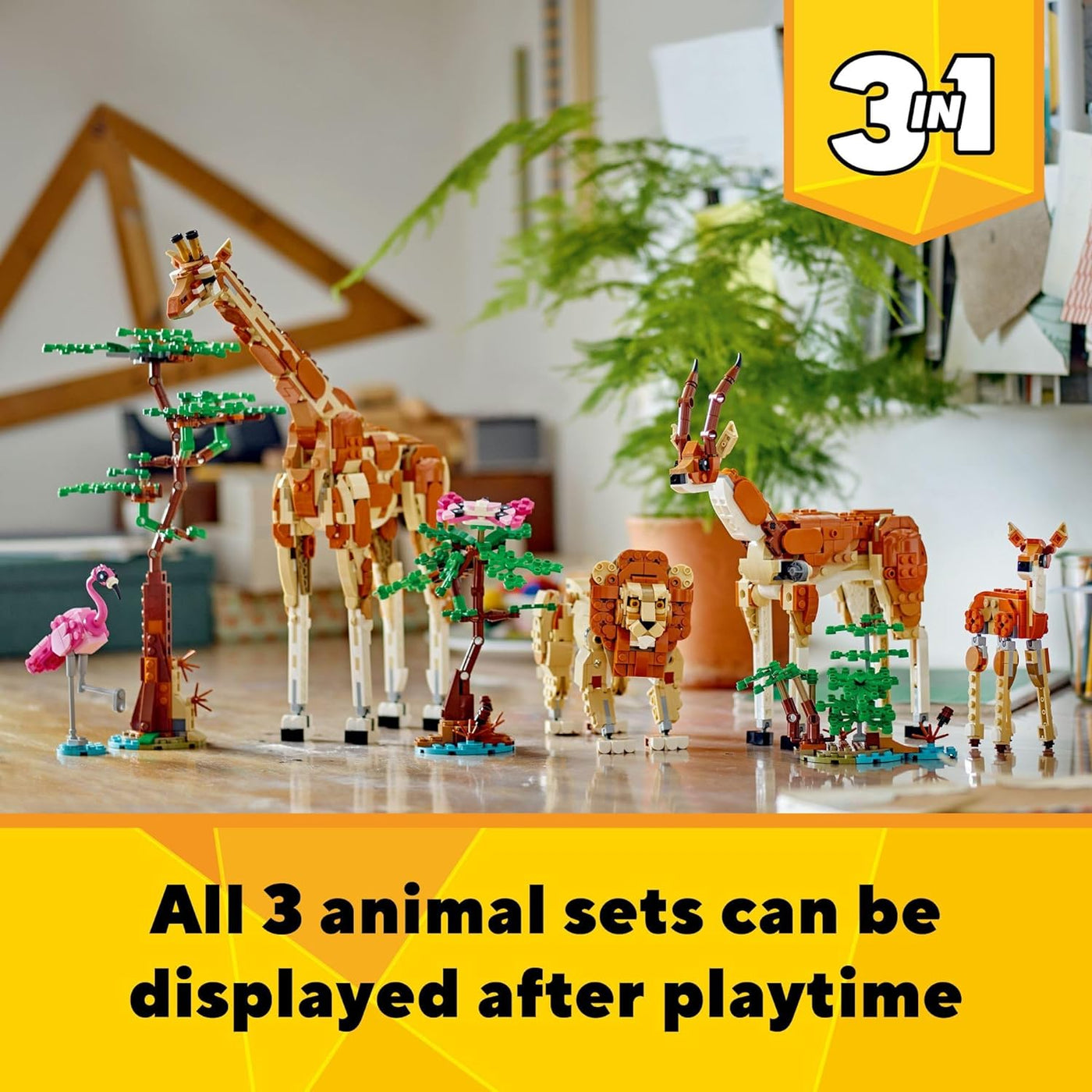 LEGO® Creator 3 In 1 #31150: Wild Safari Animals