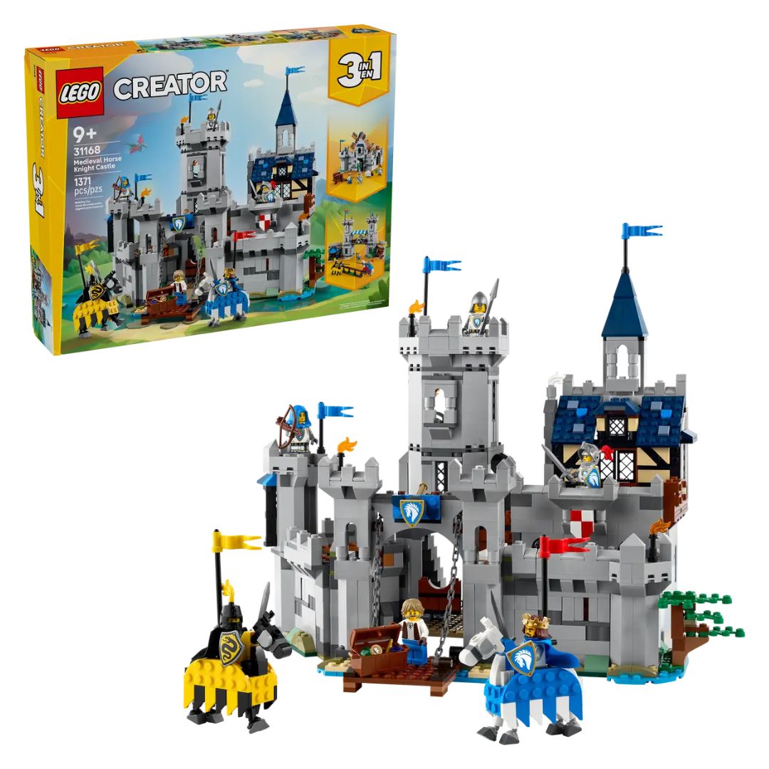 LEGO® Creator 3in1 #31168: Medieval Horse Knight Castle