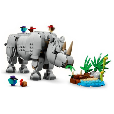 LEGO® Creator 3in1 #31171: Wild Animals: Majestic Rhino with Birds