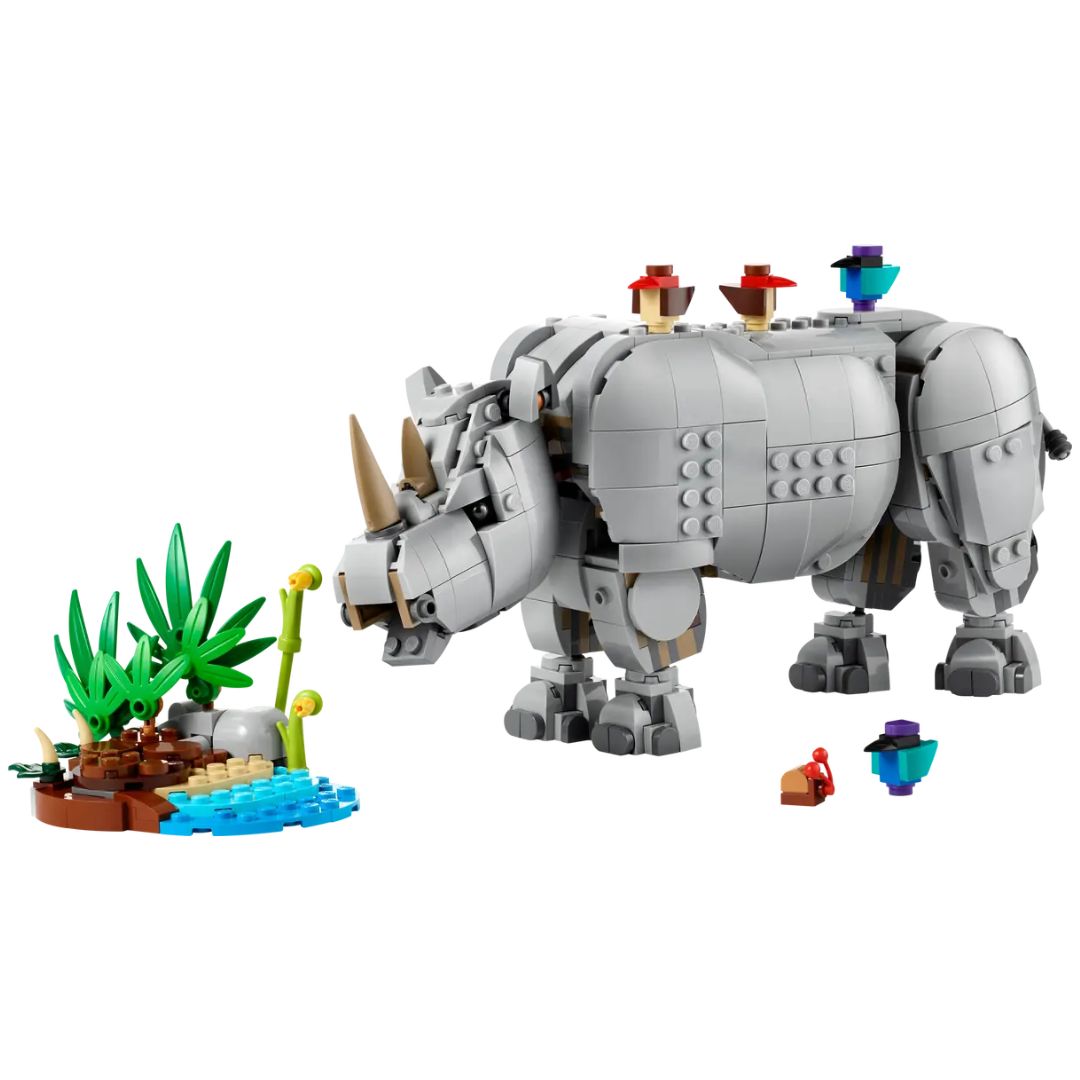 LEGO® Creator 3in1 #31171: Wild Animals: Majestic Rhino with Birds