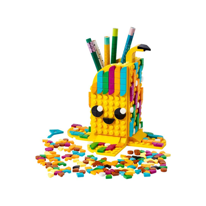 lego dots cactus pencil holder LEGO® DOTS #41948: Cute Banana Pen Holder – Krazy Caterpillar