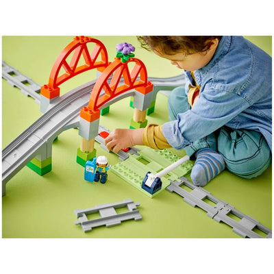 LEGO® DUPLO® #10426: Train Bridge and Tracks Expansion Set