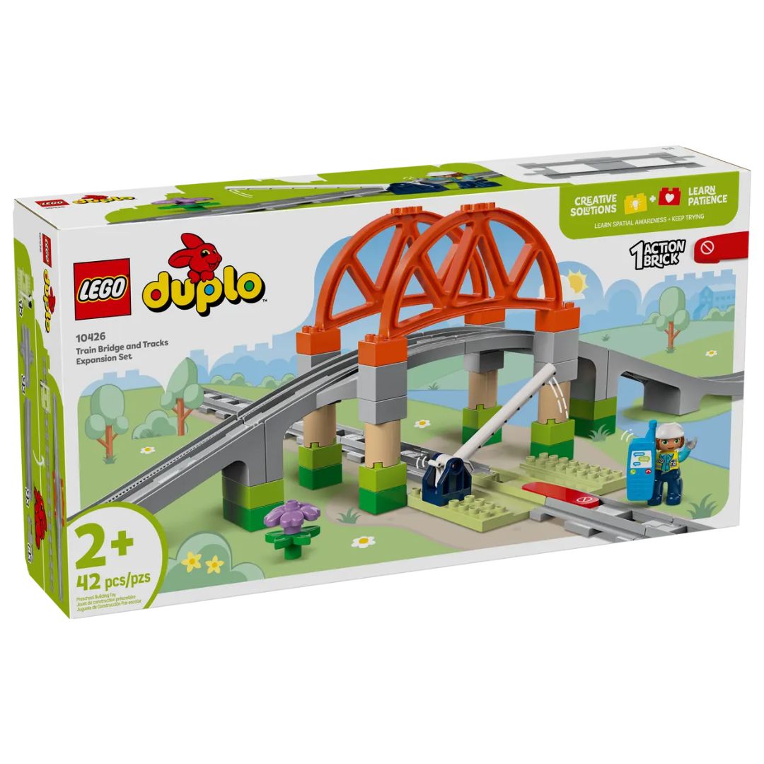 LEGO® DUPLO® #10426: Train Bridge and Tracks Expansion Set