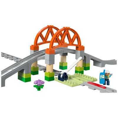 LEGO® DUPLO® #10426: Train Bridge and Tracks Expansion Set