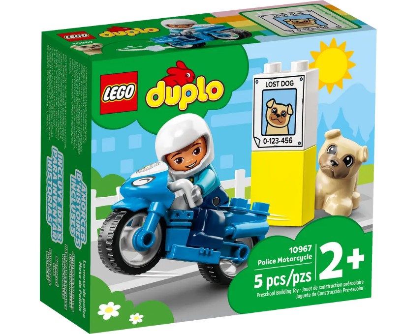 LEGO® DUPLO® #10967 Rescue Police Motorcycle