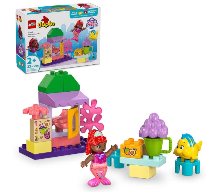 LEGO® DUPLO® #10420 Disney Ariel and Flounder’s Café Stand