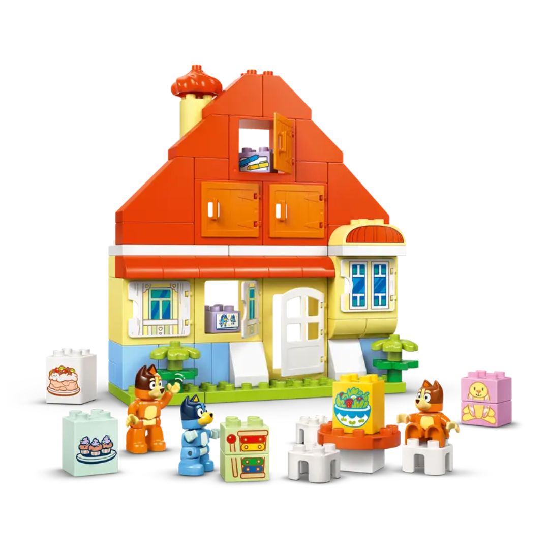 LEGO® DUPLO® #10459: Bluey's Family House with Memory Game