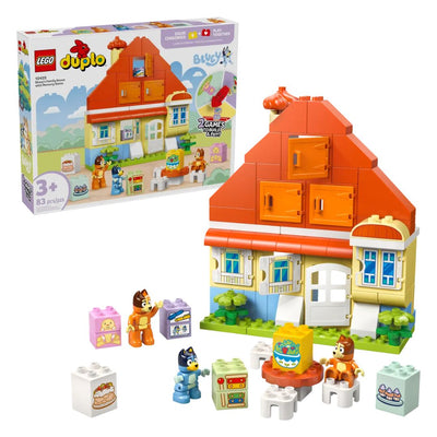 LEGO® DUPLO® #10459: Bluey's Family House with Memory Game