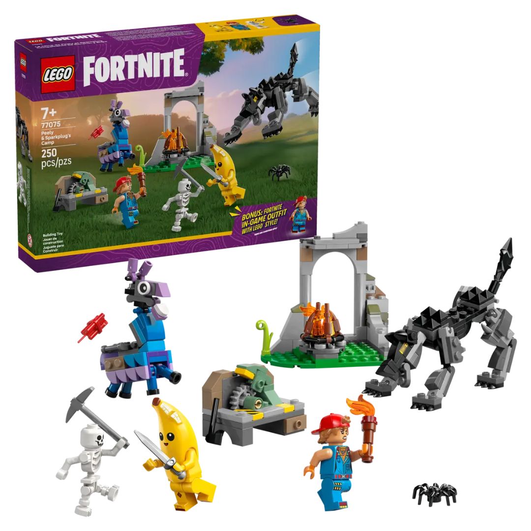LEGO® Fortnite® #77075: Peely & Sparkplug’s Camp
