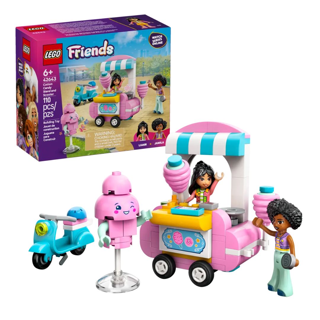 LEGO® Friends #42643: Cotton Candy Stand and Scooter