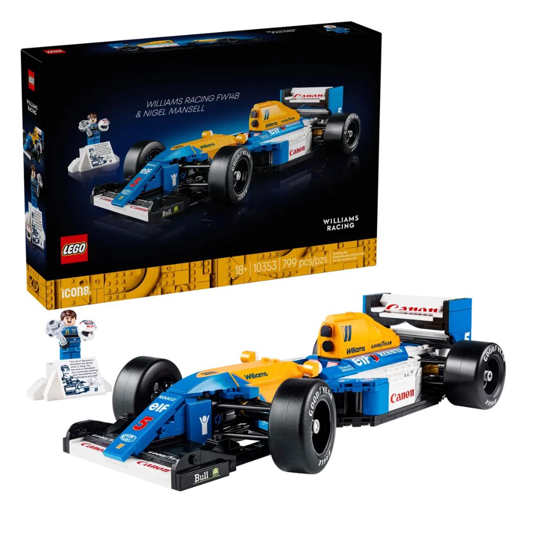 LEGO® Icons #10353: Williams Racing FW14B & Nigel Mansell