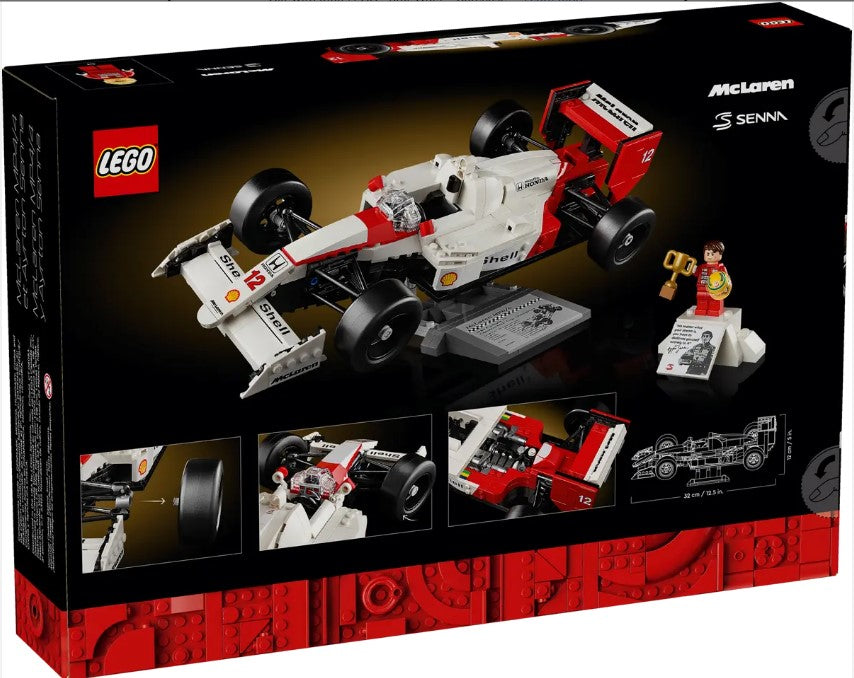 LEGO® Icons #10330: McLaren MP4/4 & Ayrton Senna