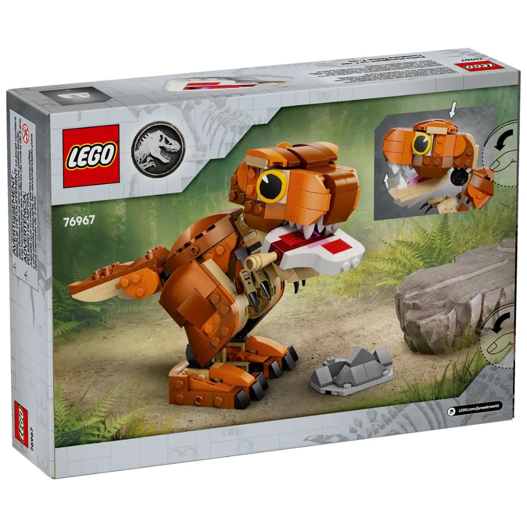 LEGO® Jurassic World #76967: Little Eatie: T. rex – Krazy Caterpillar