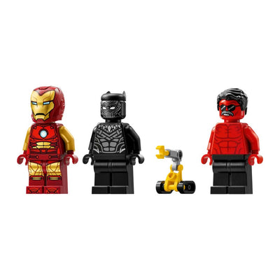 LEGO® Marvel #76310: Iron Man Car & Black Panther vs. Red Hulk