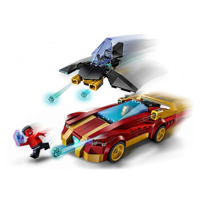 LEGO® Marvel #76310: Iron Man Car & Black Panther vs. Red Hulk