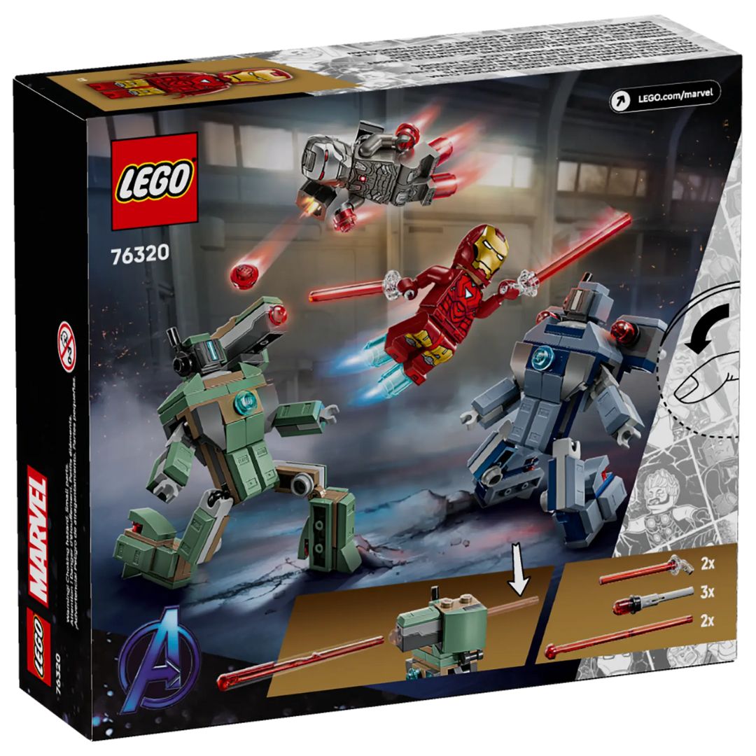 LEGO®  Marvel #76320: Iron Man & War Machine vs. Hammer Drones