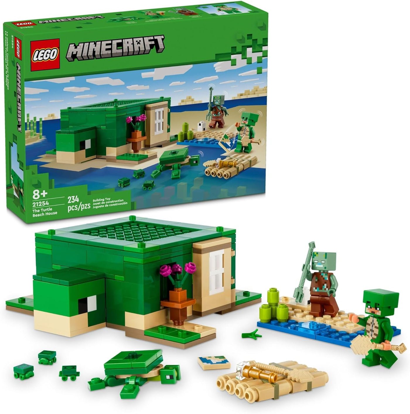 LEGO® Minecraft #21254: The Turtle Beach House