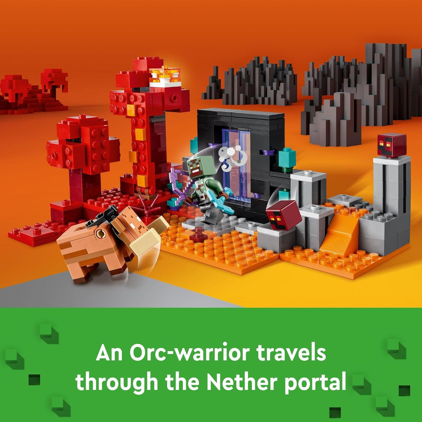 LEGO® Minecraft #21255: The Nether Portal Ambush