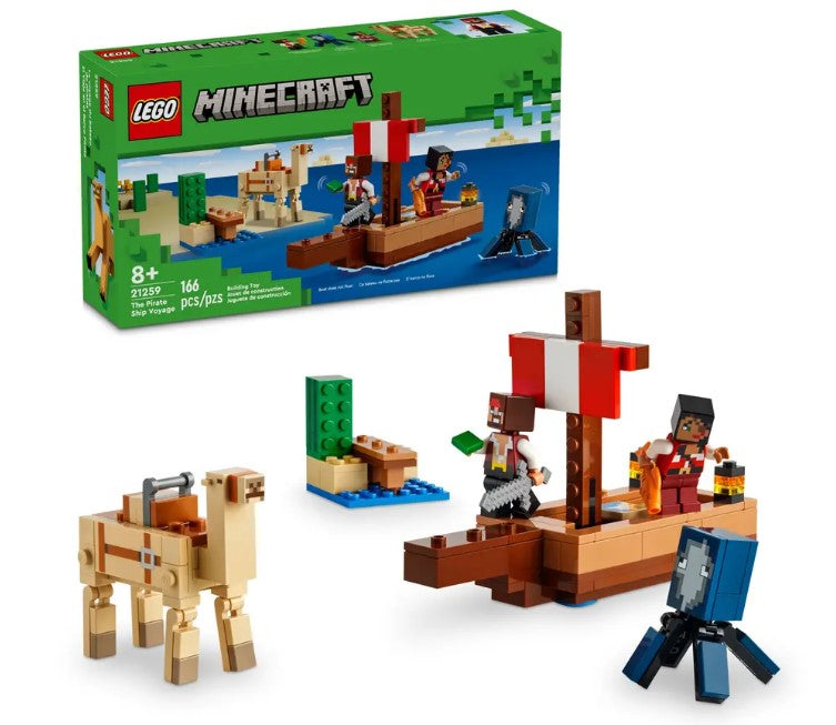 LEGO® Minecraft® #21259: The Pirate Ship Voyage